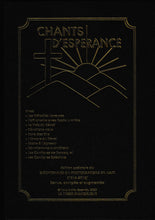 Charger l'image dans la galerie, Chants d'espérance - couverture rigide