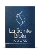 Charger l'image dans la galerie, Bible Esprit et Vie Edition Nuit PU Bleu - Boutique iNSPIRATION