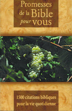 Charger l'image dans la galerie, Promesses de la Bible pour vous