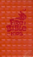 Charger l'image dans la galerie, Fire Bible For Kids (NKJV) - orange flex cover