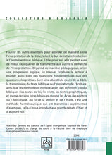 Charger l'image dans la galerie, Introduction à l’herméneutique biblique