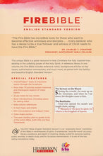 Charger l'image dans la galerie, Fire Bible ESV Version, Soft Leather-look, Slate/Charcoal