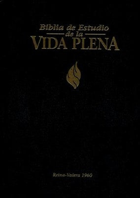 Biblia de Estudio de la Vida Plena RVR 1960, Enc. Dura Negra (RVR 1960 Full Life