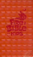 Charger l&#39;image dans la galerie, Fire Bible For Kids (NKJV) - orange flex cover

