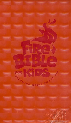 Fire Bible For Kids (NKJV) - orange flex cover