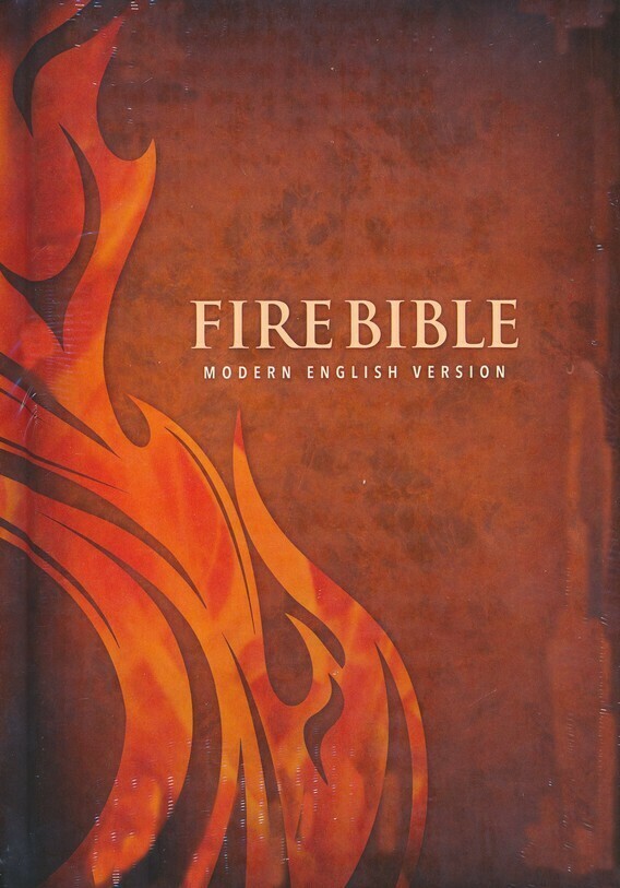Fire Bible MEV - Modern English Version (printed hardcover)