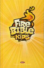 Charger l&#39;image dans la galerie, Fire Bible for Kids (NKJV) - Orange Hardcover
