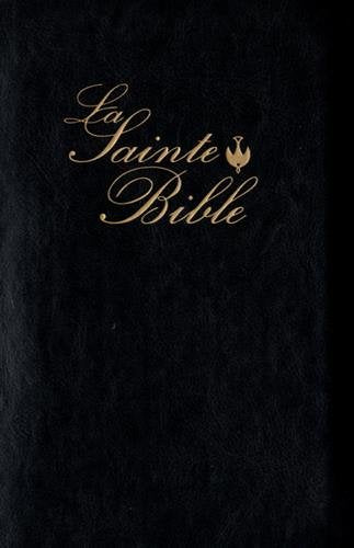 Bible d'Étude Segond Révisée - Colombe - Noir Souple