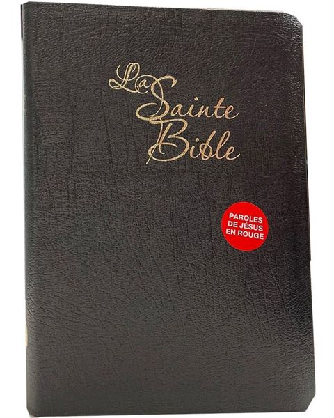 Bible Louis Segond 1910 (gros caractères Paroles de Jésus en rouge)