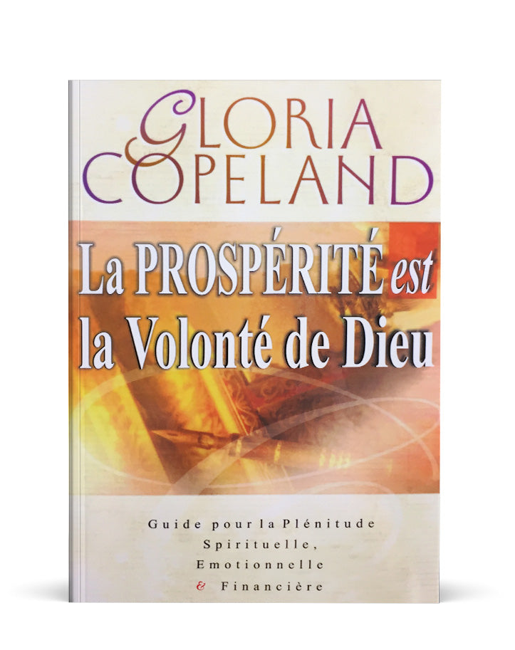 La prospérité est la volonté de Dieu - Boutique iNSPIRATION