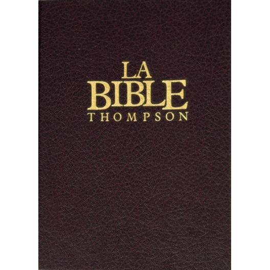 Bible Thompson • La colombe (rigide avec onglets)