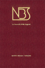 Charger l&#39;image dans la galerie, La Nouvelle Bible Segond (NBS) - compacte, couverture rigide rouge, tranche dorée, onglets, fermeture éclair

